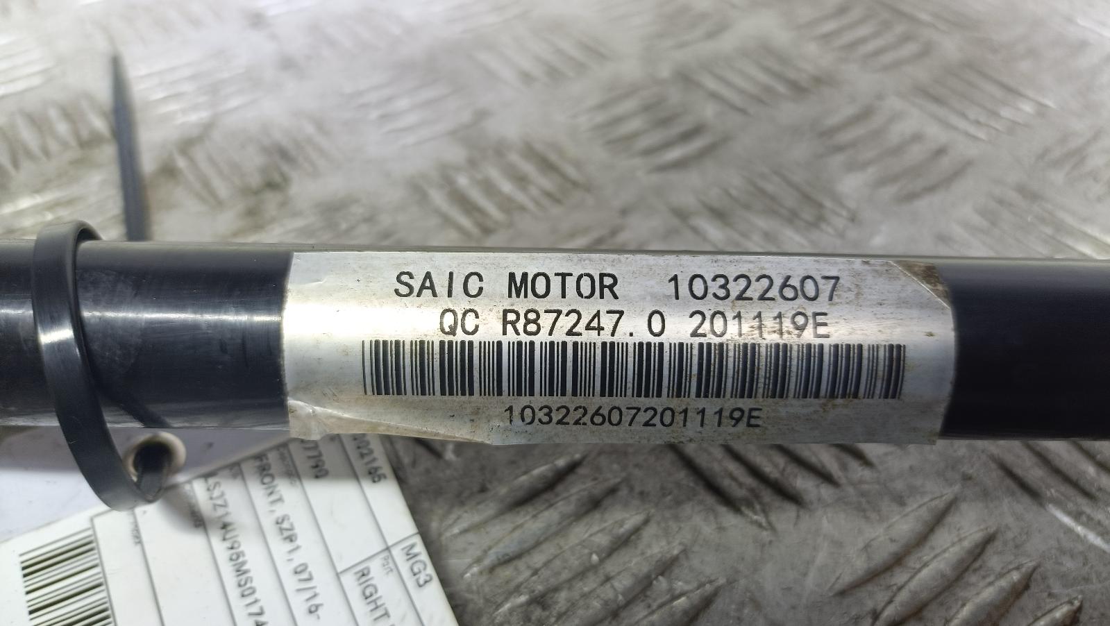 View Auto part Right Driveshaft Mg Mg3 2021