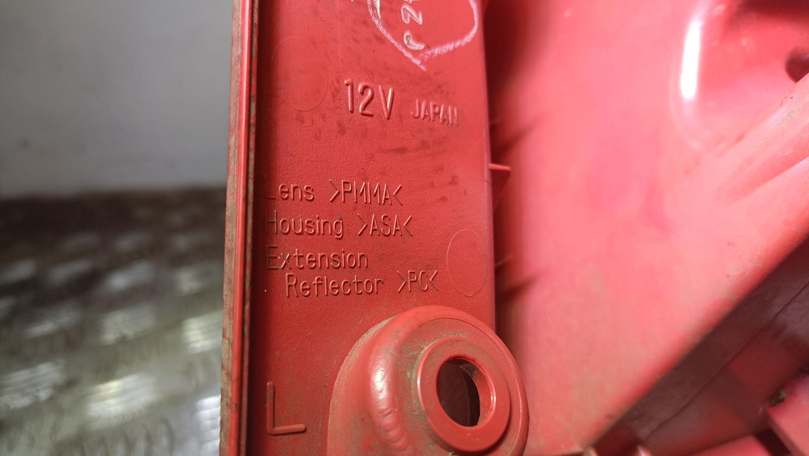 2012 Toyota Corolla Left Taillight View Auto part Left Taillight Toyota Corolla 2012