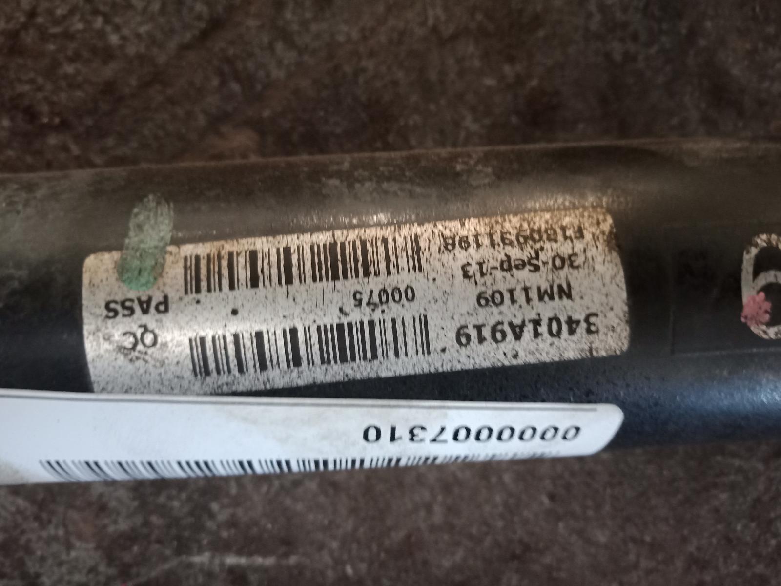 View Auto part Front Prop Shaft Mitsubishi Triton 2013