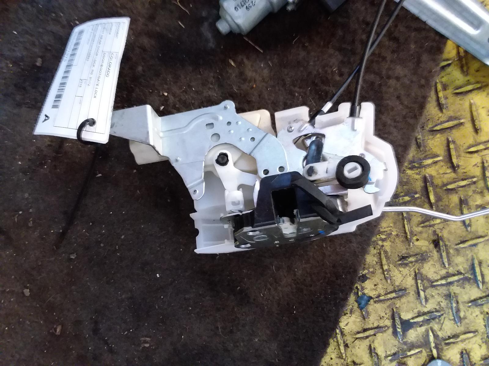 View Auto part Door/Boot/Gate Lock Holden Colorado 2016
