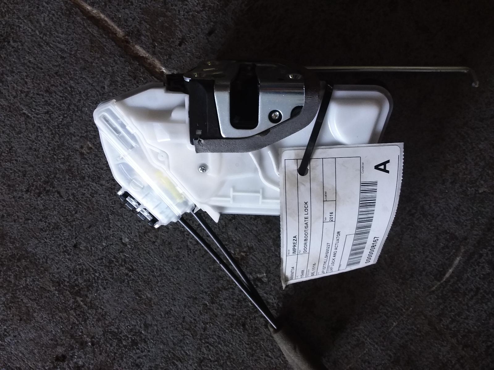 2016 Subaru Impreza Door/Boot/Gate Lock View Auto part Door/Boot/Gate Lock Subaru Impreza 2016