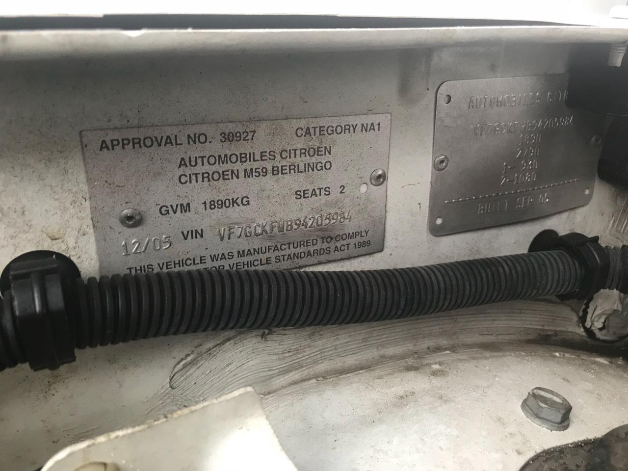 2005 Citroen Berlingo Radiator View Auto part Radiator Citroen Berlingo 2005