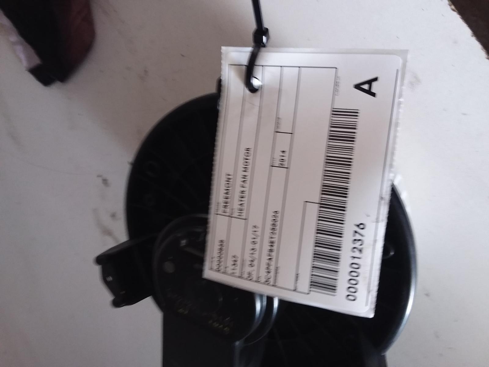 2014 Fiat Freemont Heater Fan Motor View Auto part Heater Fan Motor Fiat Freemont 2014