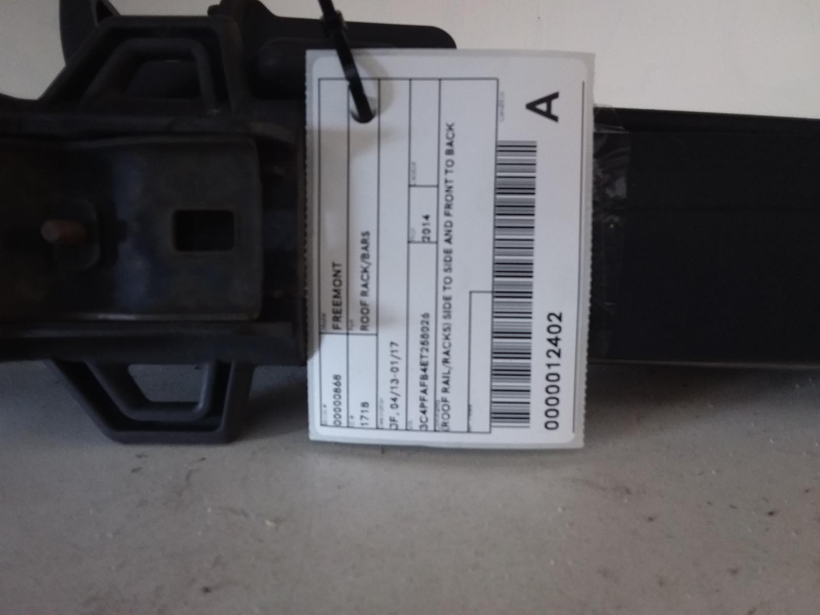 2014 Fiat Freemont Roof Rack/Bars View Auto part Roof Rack/Bars Fiat Freemont 2014