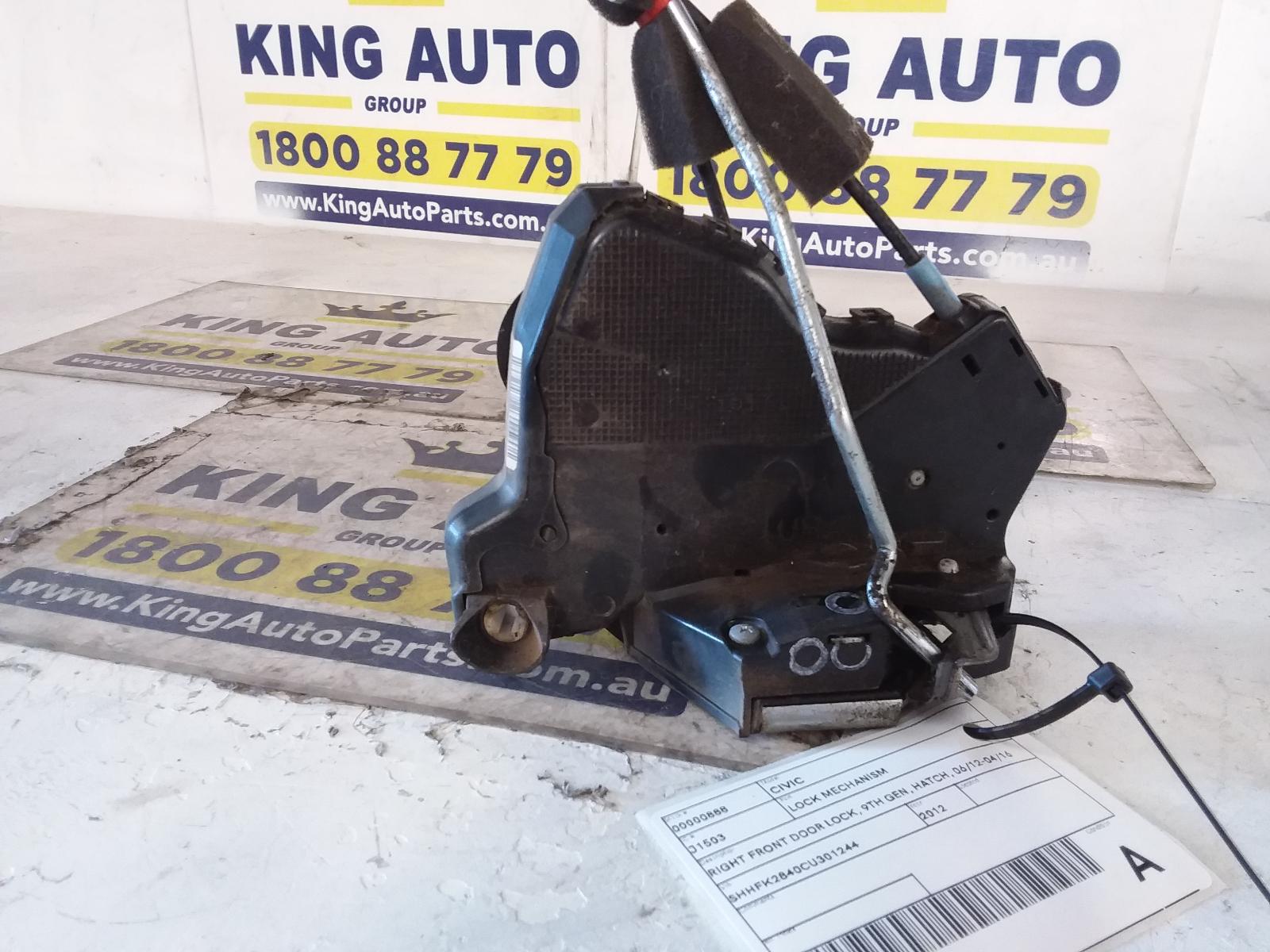2012 Honda Civic Door/Boot/Gate Lock View Auto part Door/Boot/Gate Lock Honda Civic 2012