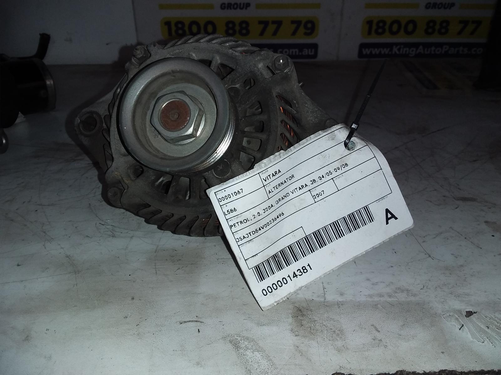 View Auto part Alternator Suzuki Vitara 2007