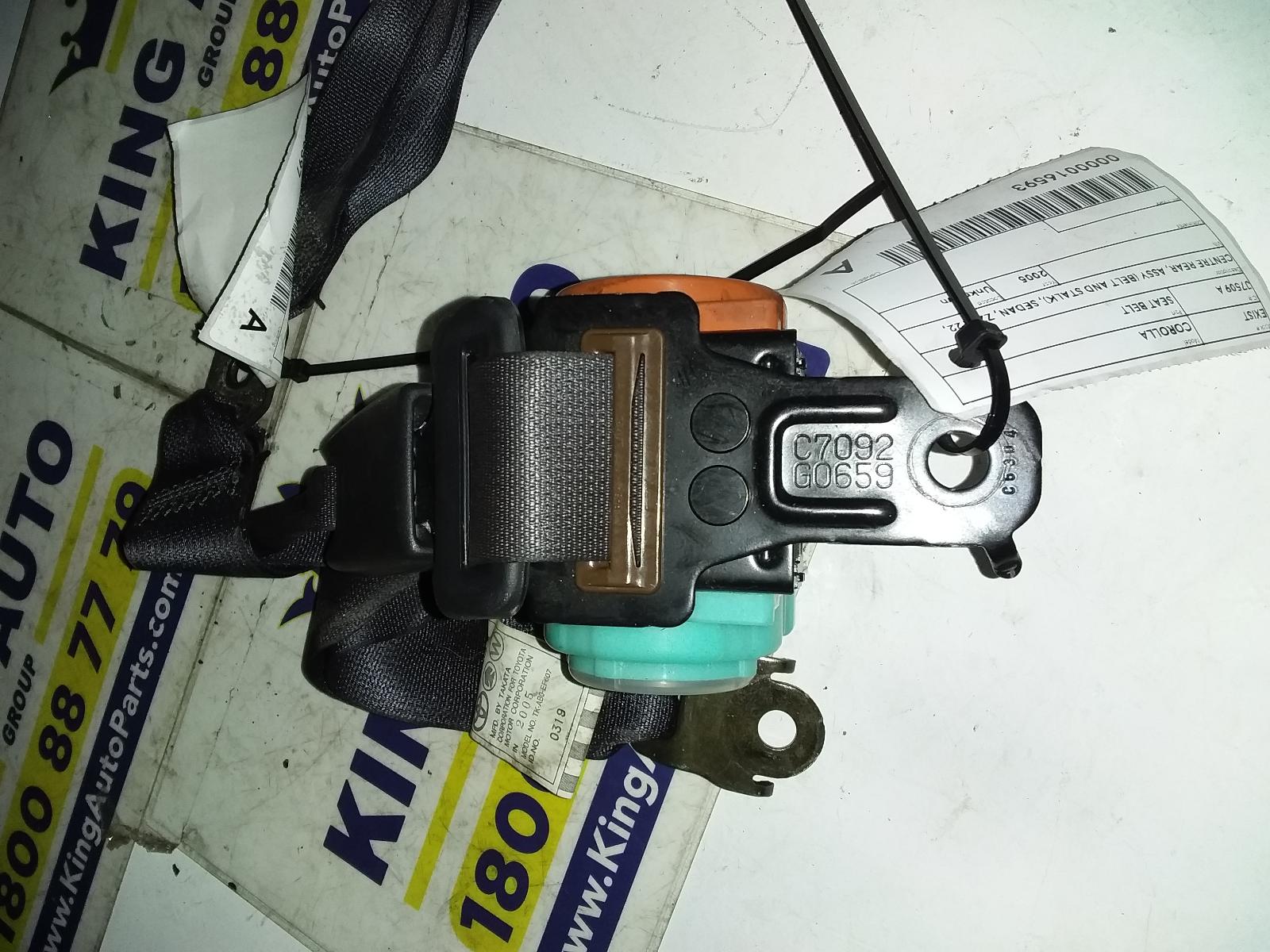 2005 Toyota Corolla Seatbelt/Stalk View Auto part Seatbelt/Stalk Toyota Corolla 2005
