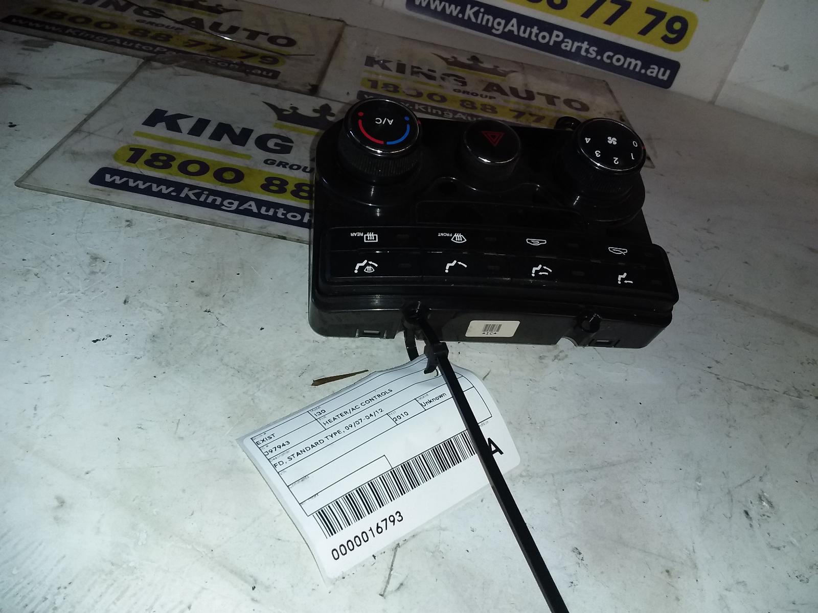 2010 Hyundai I30 Heater/Ac Controls View Auto part Heater/Ac Controls Hyundai I30 2010