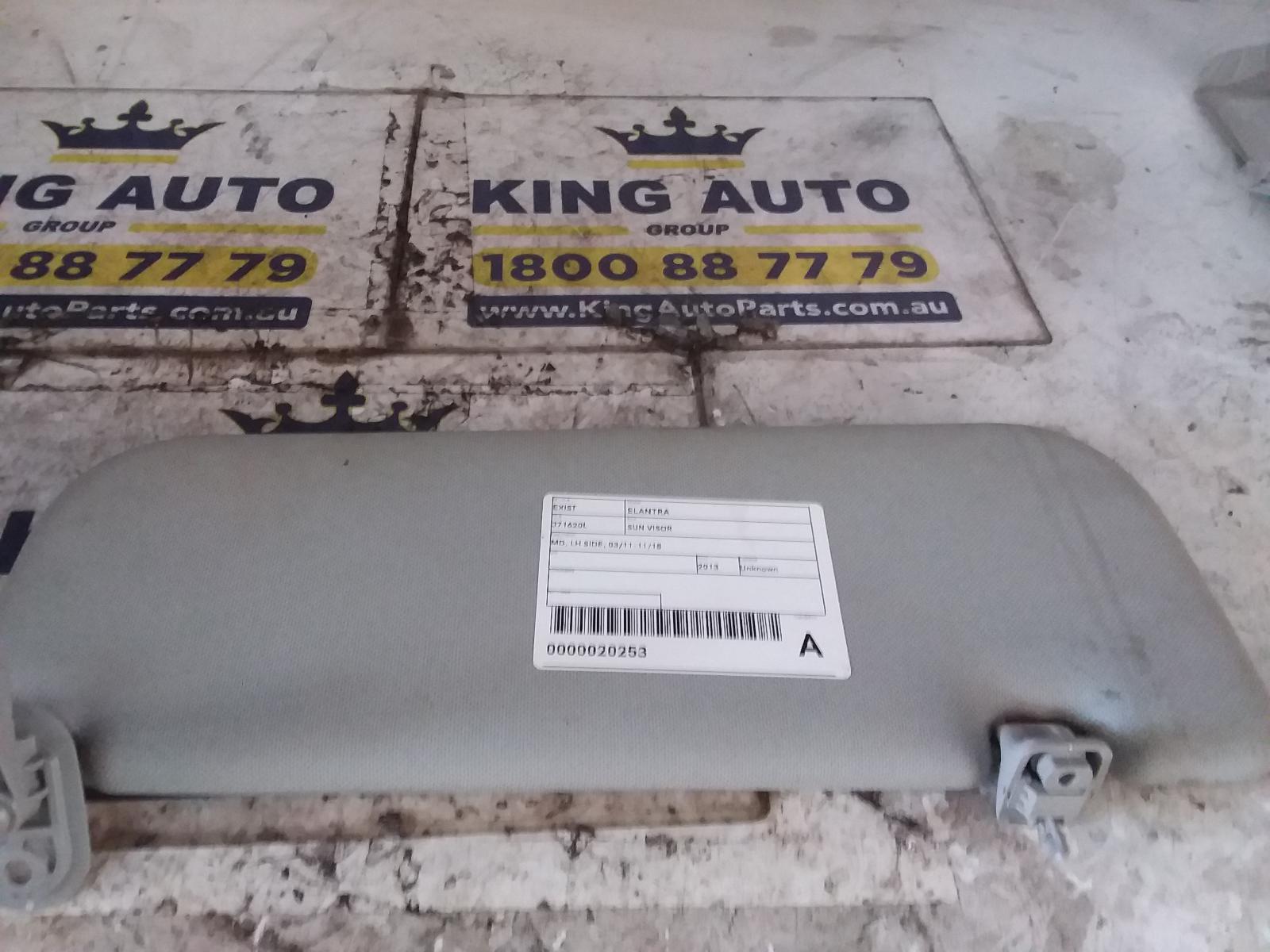 2013 Hyundai Elantra Sunvisor View Auto part Sunvisor Hyundai Elantra 2013
