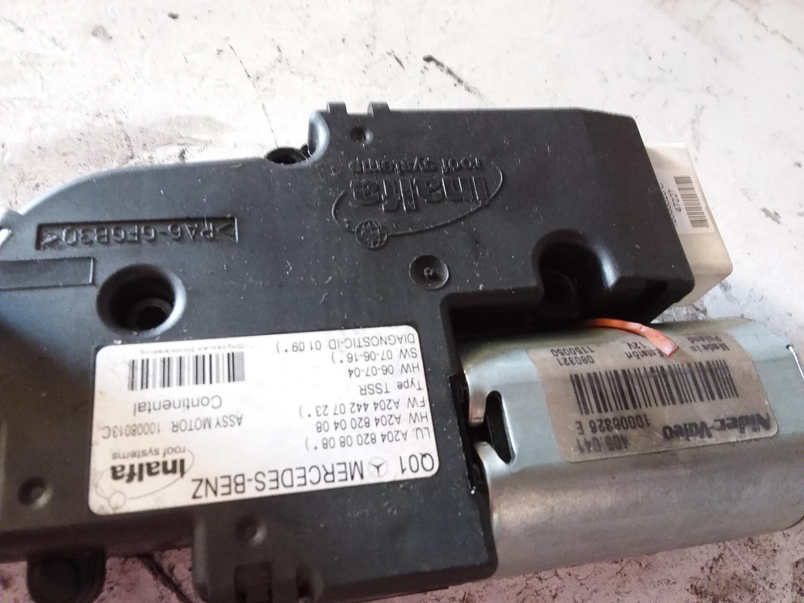 View Auto part Sunroof Motor Mercedes C Class 2008